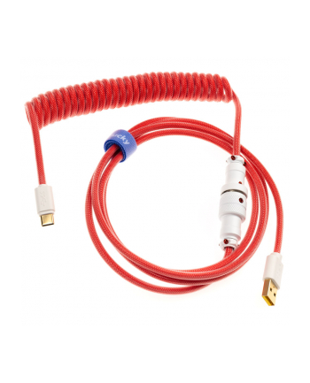 Ducky Kabel USB-C - USB-A Premicord Apple Czerwony 1.8 m (DKCCFRCNC1)