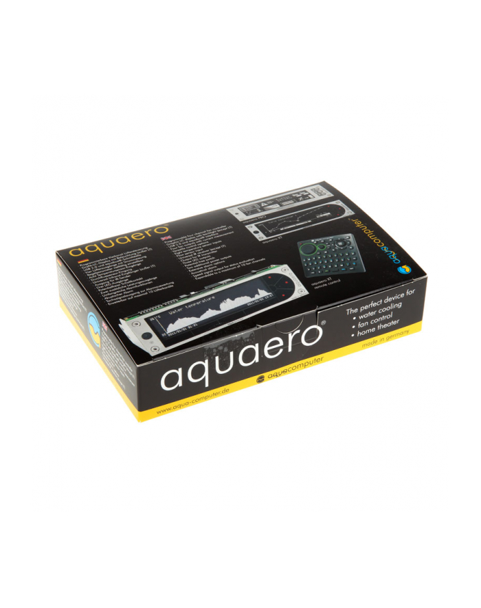 Aqua Computer Sterownik wentylatorów Aquaero 6 PRO Czarny (53253) główny