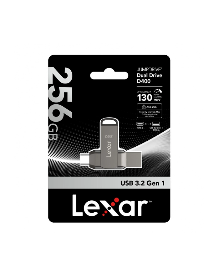 Lexar 256GB JumpDrive D400 (LJDD400256GBNQNG) główny