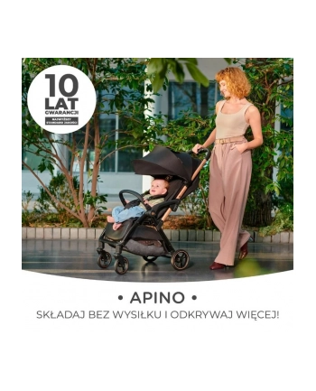 kinderkraft Wózek spacerowy APINO DOVE GREY