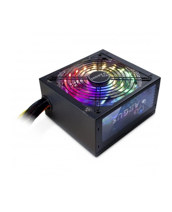 Inter-Tech Argus RGB-600W II moduł zasilaczy 20+4 pin ATX ATX Czarny nr 1