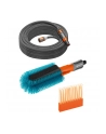 GARD-ENA Cleansystem bicycle washing set, washing brush (grey/turquoise, incl. 10 soap sticks, hose, cleaning syringe) - nr 8
