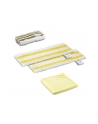 Kärcher Starter cloth set 2.863-346.0, mop cover (Kolor: BIAŁY/yellow, for EasyFix steam cleaner) - nr 1