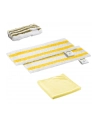 Kärcher Starter cloth set 2.863-346.0, mop cover (Kolor: BIAŁY/yellow, for EasyFix steam cleaner) - nr 7