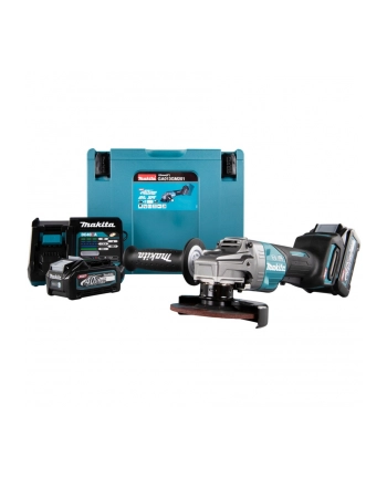 Makita cordless angle grinder GA013GM201 XGT, 40Volt (blue/Kolor: CZARNY, 2x Li-Ion XGT battery 4.0Ah, MAKPAC size 4) nr 2