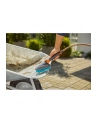 GARD-ENA Cleansystem hand brush M hard, washing brush (grey/turquoise, all-round soft plastic strip) - nr 12
