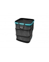 GARD-ENA Rectangular PopUp garden waste bag, size M (Kolor: CZARNY/turquoise, 127 liters) - nr 30