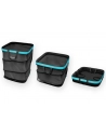 GARD-ENA PopUp rectangular garden waste bag, size L (Kolor: CZARNY/turquoise, 220 liters) - nr 4