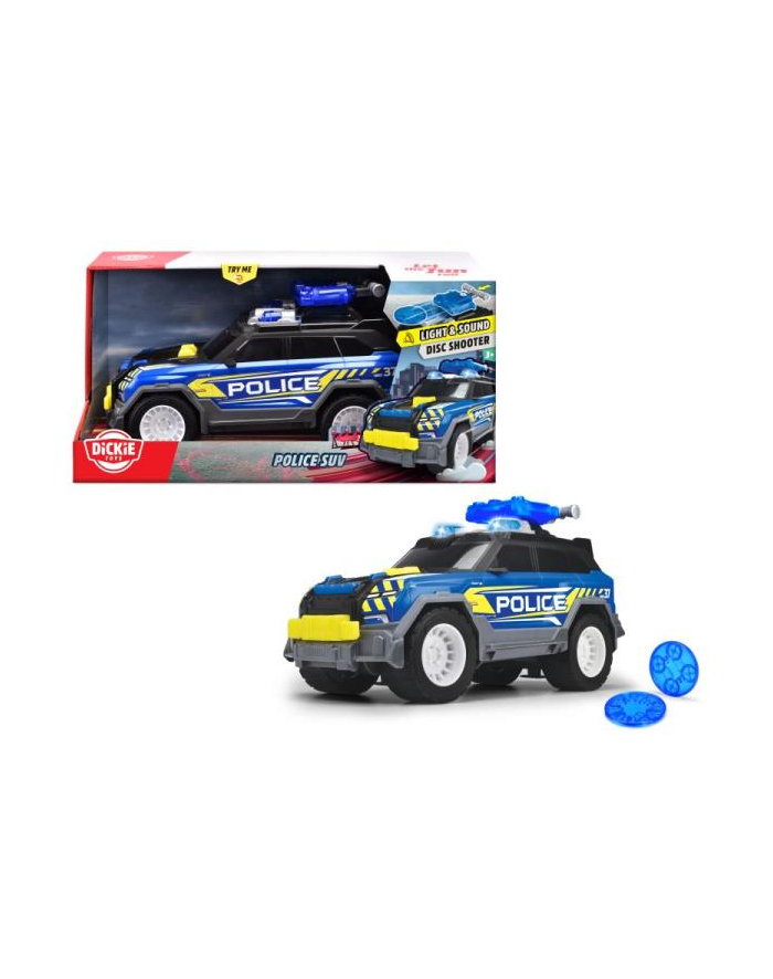 Policja SUV niebieski 30cm Simba główny