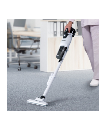 Makita DCL286FZW, stick vacuum cleaner (Kolor: BIAŁY, without battery and charger)