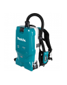 Makita cordless backpack vacuum cleaner VC012GZ01, canister vacuum cleaner (blue, without battery and charger) - nr 1