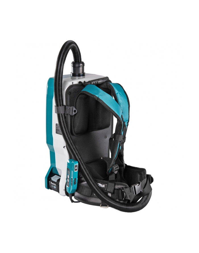 Makita cordless backpack vacuum cleaner VC012GZ01, canister vacuum cleaner (blue, without battery and charger) główny