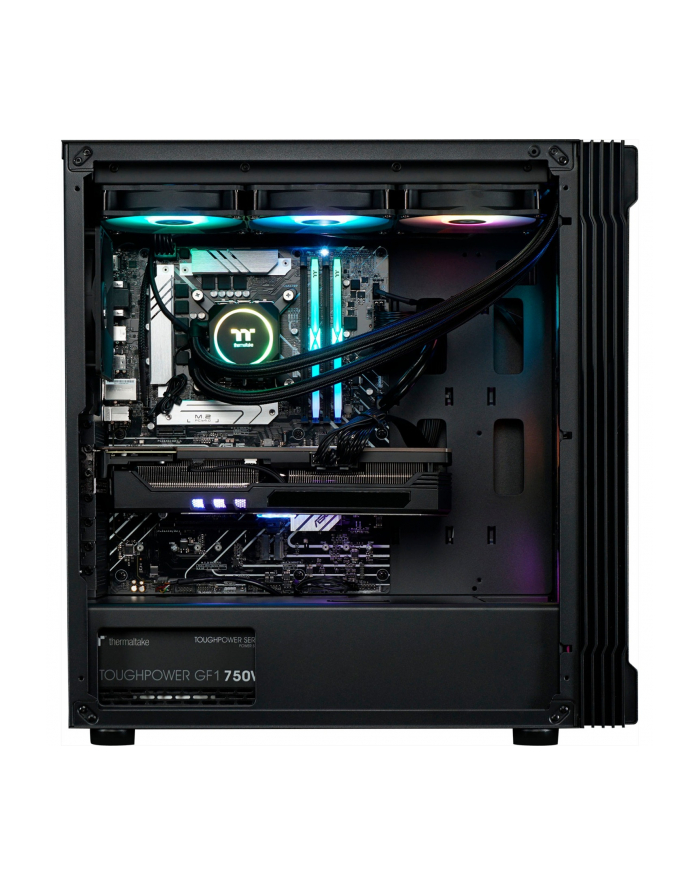 Thermaltake Tarvos Black, gaming PC (Kolor: CZARNY, Windows 11 Home 64-bit) główny