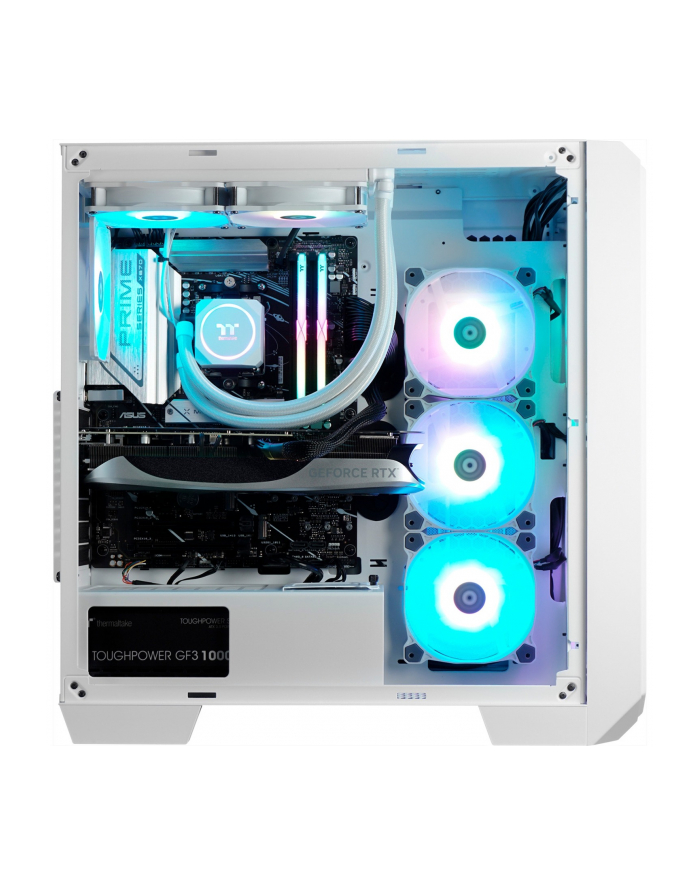 Thermaltake Tethys Snow, gaming PC (Kolor: BIAŁY/transparent, Windows 11 Home 64-bit) główny