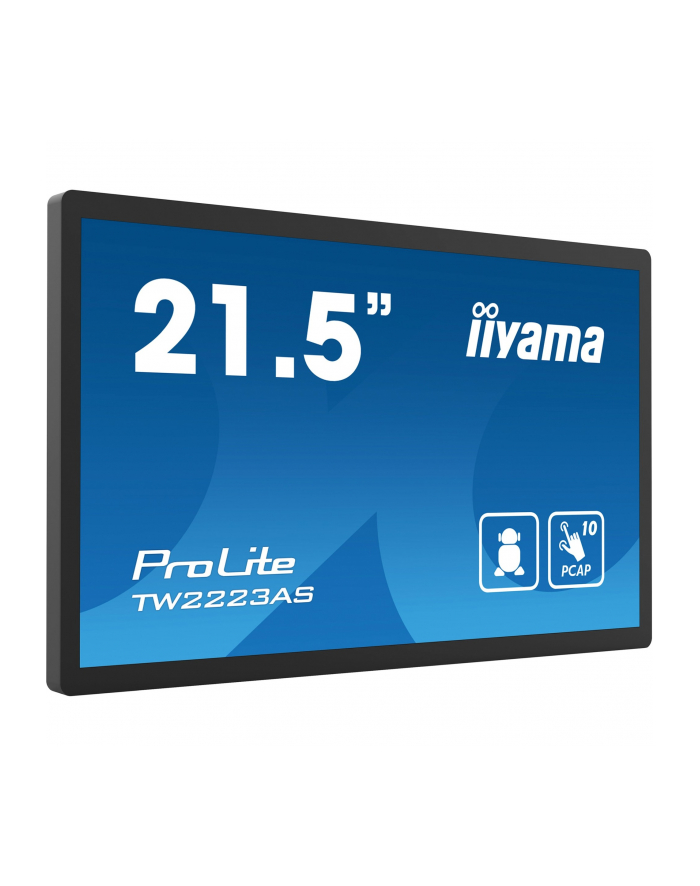 iiyama ProLite TW2223AS-B1, Public Display (Kolor: CZARNY (matt), FullHD, System Android, touchscreen) główny