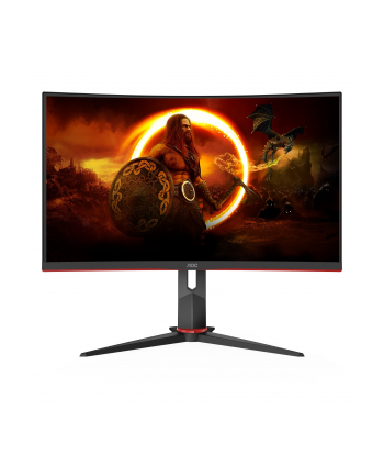 AOC GAMING CQ27G2S/BK, gaming monitor - 27 - Kolor: CZARNY, QHD, VA, adaptive sync, 165 Hz panel