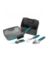 GARD-ENA city gardening balcony box, garden set (turquoise/grey, 5 pieces) - nr 1