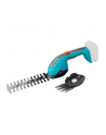 GARD-ENA cordless grass shears PowerCut 20/18V P4A solo, with shrub knife (turquoise/grey, without battery and charger, POWER FOR ALL ALLIANCE) - nr 1