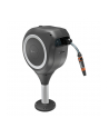 GARDENA RollUp S patio hose box, 15 meters, hose reel (grey/Kolor: BIAŁY, including cleaning syringe) - nr 14