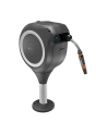 GARDENA RollUp S patio hose box, 15 meters, hose reel (grey/Kolor: BIAŁY, including cleaning syringe) - nr 18