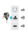 GARDENA RollUp S patio hose box, 15 meters, hose reel (grey/Kolor: BIAŁY, including cleaning syringe) - nr 19