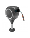 GARDENA RollUp S patio hose box, 15 meters, hose reel (grey/Kolor: BIAŁY, including cleaning syringe) - nr 4