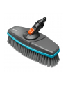 GARD-ENA Cleansystem soft handle brush, washing brush (grey/turquoise, all-round soft plastic strip) - nr 13