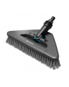 GARD-ENA Cleansystem handle brush soft flex, washing brush (grey, 360 swivel joint) - nr 14