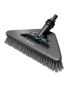 GARD-ENA Cleansystem handle brush soft flex, washing brush (grey, 360 swivel joint) - nr 7