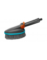 GARD-ENA Cleansystem hand brush M soft, washing brush (grey/turquoise, all-round soft plastic strip) - nr 15