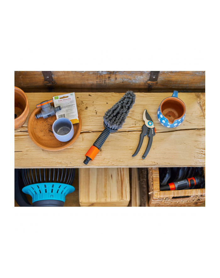 GARD-ENA Cleansystem washing set with hand brush S soft, washing brush (grey, incl. 10 soap sticks) główny