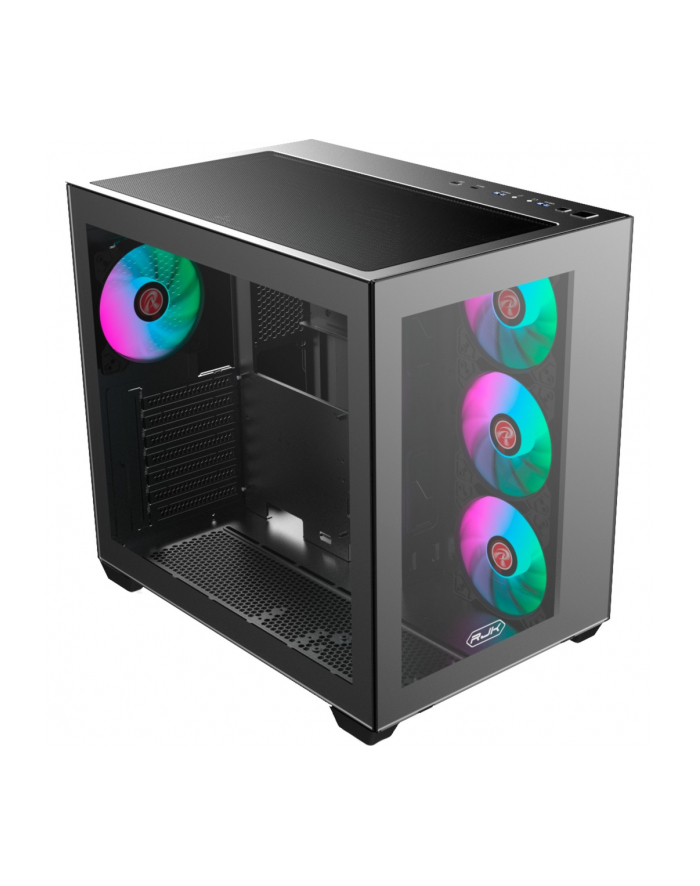 RAIJINTEK PAEAN C7 TG4, tower case (Kolor: CZARNY) główny