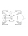 HAGOR HA Flex-Lock Wallmount, holder (Kolor: CZARNY) - nr 6