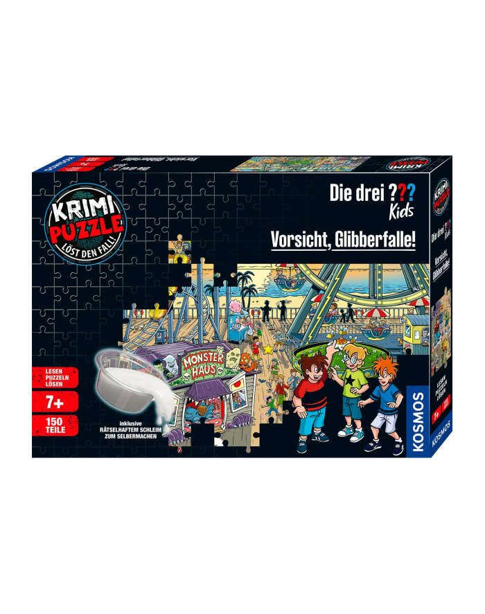 KOSMOS crime puzzle The three??? Kids: Beware of Goo Trap (150 pieces) główny