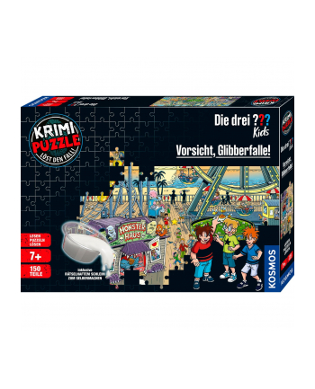 KOSMOS crime puzzle The three??? Kids: Beware of Goo Trap (150 pieces)