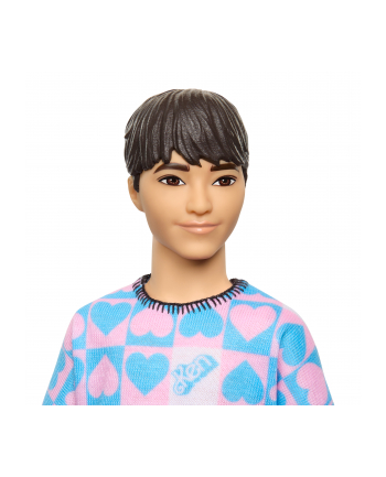 Mattel Barbie Fashionistas Ken doll with blue and pink sweater