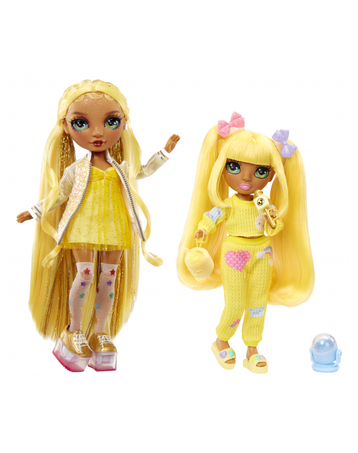 MGA Entertainment Rainbow High Junior High PJ Party - Sunny (Yellow), doll główny