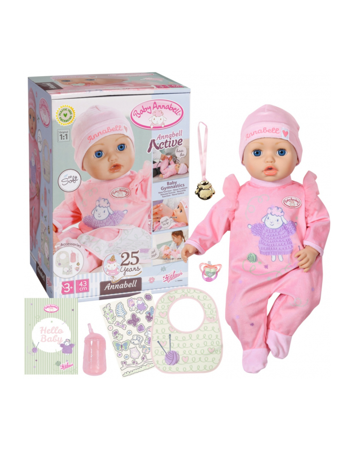 ZAPF Creation Baby Annabell Annabell Active Annabell 43cm, doll główny