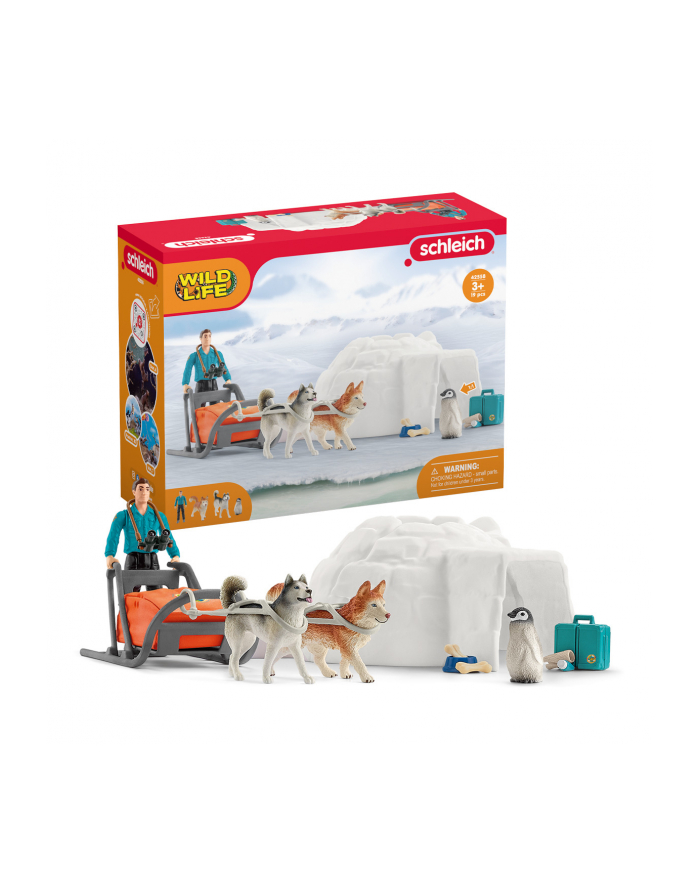 Schleich Wild Life Antarctic Expedition, toy figure główny