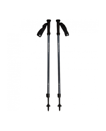 Black Diamond Trekking Poles Explorer 2, Fitness Equipment (Black, 1 Pair, 100 to 140 cm)