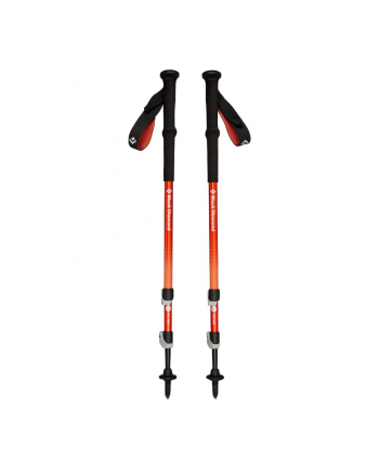 Black Diamond Trekking Poles Trail Back Fitness Equipment (1 Pair, 100 to 140 cm, Burnt Sienna)