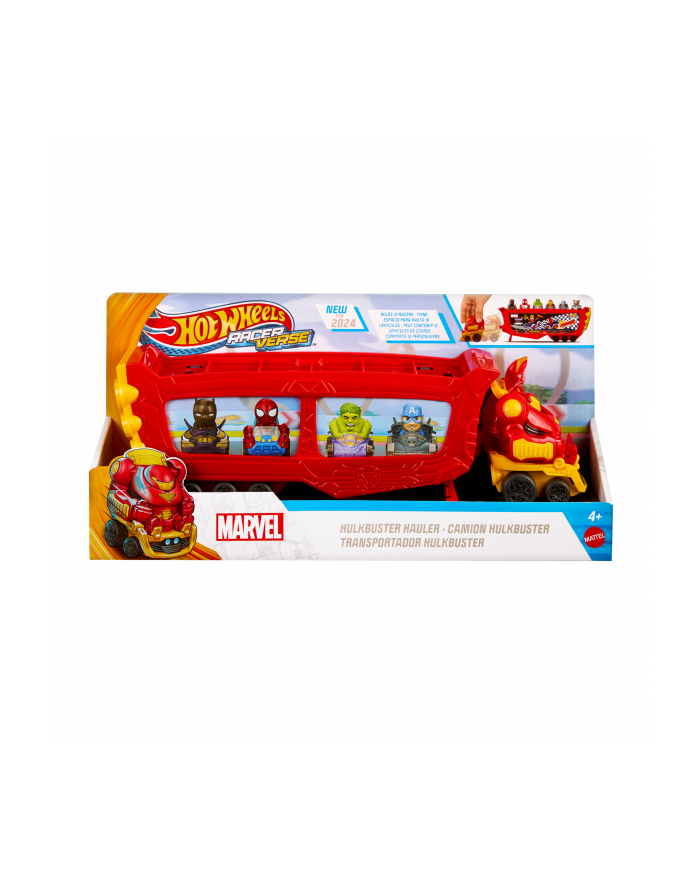 Hot Wheels Racerverse Hulkbuster Hauler toy vehicle główny