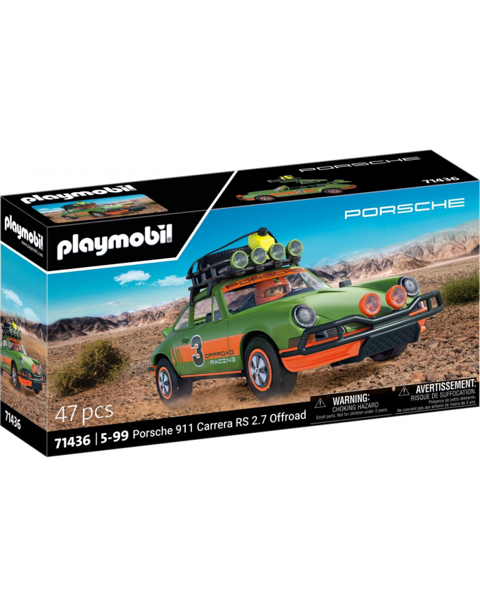 PLAYMOBIL 71436 Porsche 911 Carrera RS 2.7 Offroad, construction toy główny