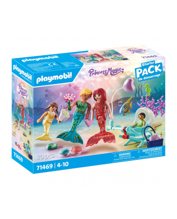 PLAYMOBIL 71469 Princess Magic Starter Pack Loving mermaid family, construction toy