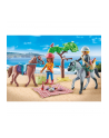 PLAYMOBIL 71470 Horses of Waterfall Starter Pack Riding trip to the beach with Amelia and Ben, construction toy - nr 8
