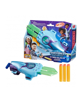 Hasbro Transformers: EarthSpark Cyber-Sleeve Battle Blaster, Nerf Gun