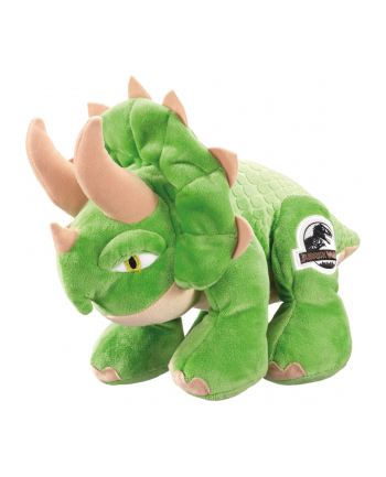 Schmidt Spiele Jurassic World, Triceratops, cuddly toy (green/beige, 25 cm)