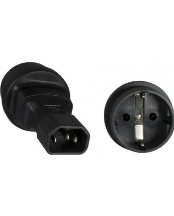 MicroConnect Adapter zasilania C14 Schuko (PE14CEEAD)