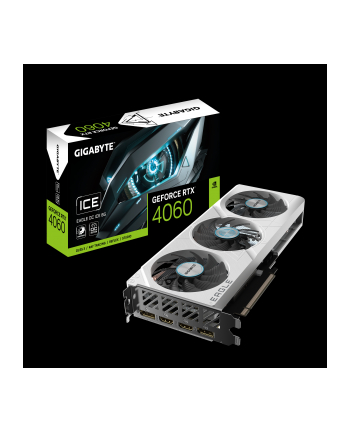 Gigabyte GeForce RTX 4060 EAGLE OC ICE 8GB GDDR6 (GVN4060EAGLEOCICE8GD)