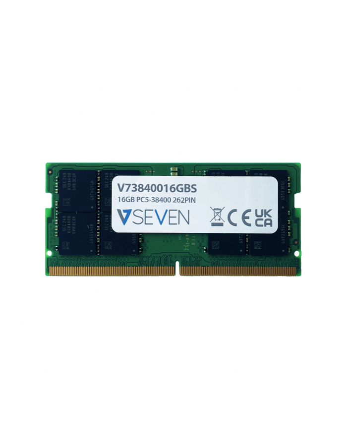 V7 Do Laptopa 16Gb Ddr5 Pc5-38400 262Pin (V73840016GBS) główny